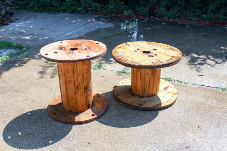 You won’t believe the price of this high end industrial side table!