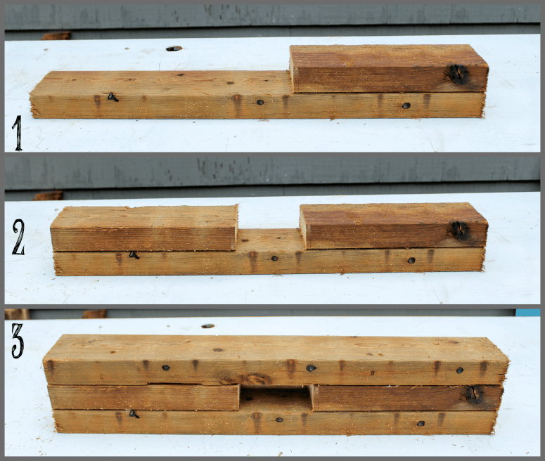 DIY Farmhouse Table with 2 style options for legs!