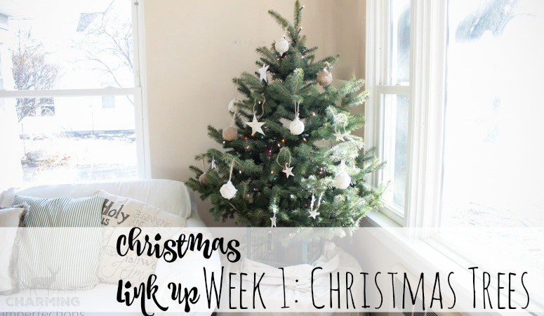 Rustic, neutral, Scandinavian inspired Christmas tree with all DIY ornaments! These are the best frugal tree decorations ever!