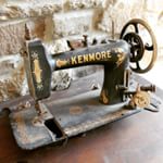 I found this Antique beauty for a steal at a garage sale! Can't wait to clean it up!