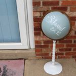 I've got this pretty thing #ontheblogtoday, but the post goes a little deeper than just how to paint a globe. #covertheworld #paintedglobe