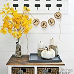 You know those pictures that you scroll past and then do a double take because they are so gorgeous. That's what I just did with this lovely from @remodelaholic. #falldecor