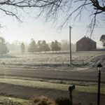 #frostymorning #barn #countryview #country #farmland #Christmas15 #Illinois #Midwest