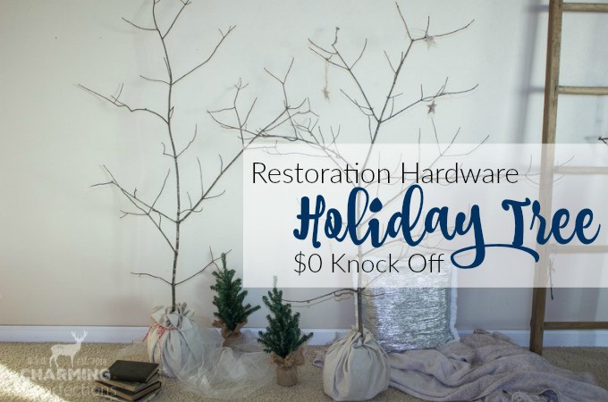 Restoration Hardware Holiday Tree Knock Off